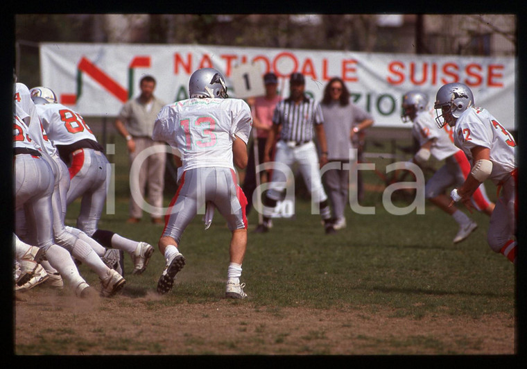 35mm vintage slide* 1995 ca FOOTBALL BLACKHAWKS Cernusco vs REDSKINS Verona (7)