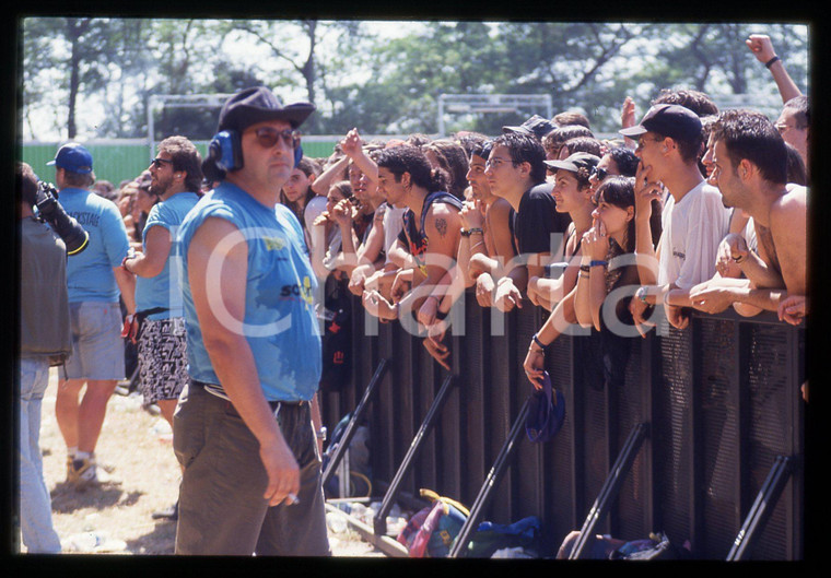 35mm vintage slide* 1994 SONORIA FESTIVAL Milano - Pubblico del concerto 