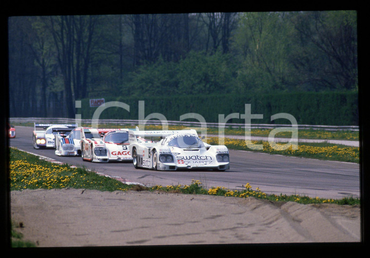 35mm vintage slide* 1984 1000 KM MONZA PORSCHE 956 Brun Motorsport/Kremer - Gara
