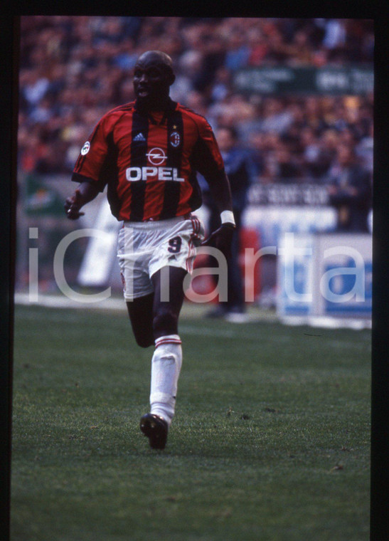 35mm vintage slide* 1999 SERIE A MILAN PARMA 2-1 George WEAH - Gara (3)