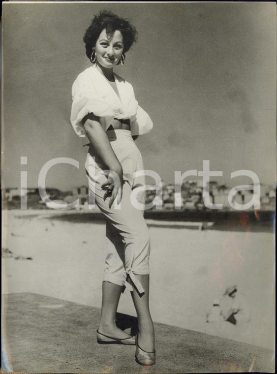 1954 SYDNEY Barbara MARTIN on the beach *Photo 15x20 cm