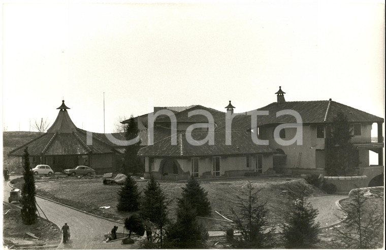 1970 ca CAMPESONE / GALBIATE Villa di Adriano CELENTANO in costruzione (1) Foto