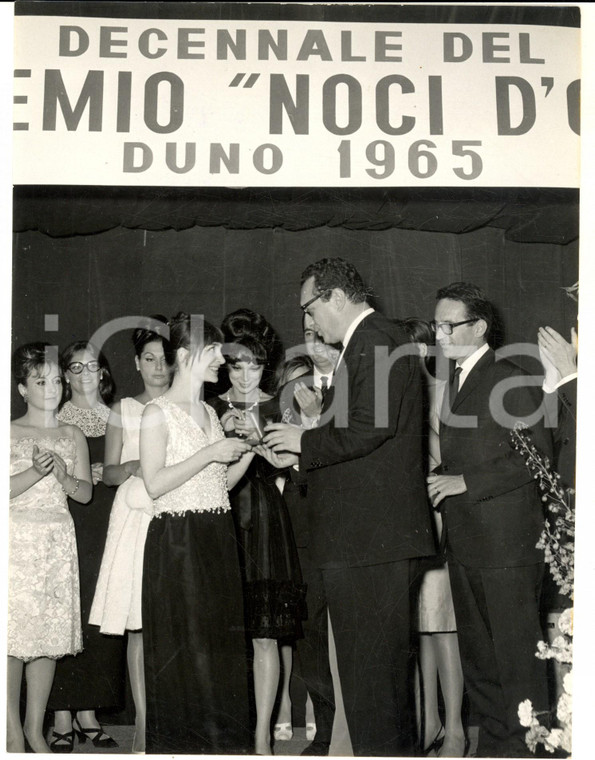 1965 DUNO Premio "Noci d'oro" Teatro - Cinema - Tv - Adriana ASTI *Foto 18x24