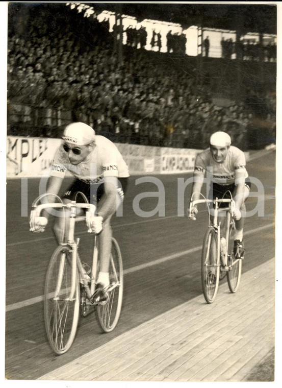 1954 CICLISMO TROFEO BARACCHI Fausto COPPI e Riccardo FILIPPI vincitori - Foto