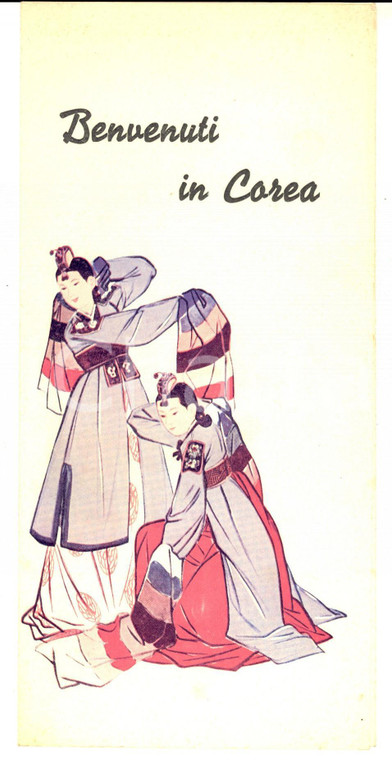 1960 ca COREA - La terra del calmo mattino - VINTAGE brochure