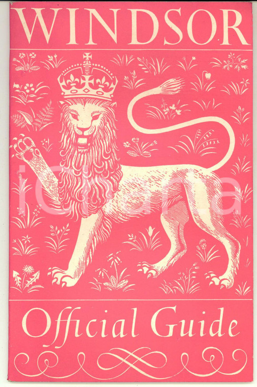 1951 WINDSOR (UK) Official guide - Illustrated book 48 pp. VINTAGE