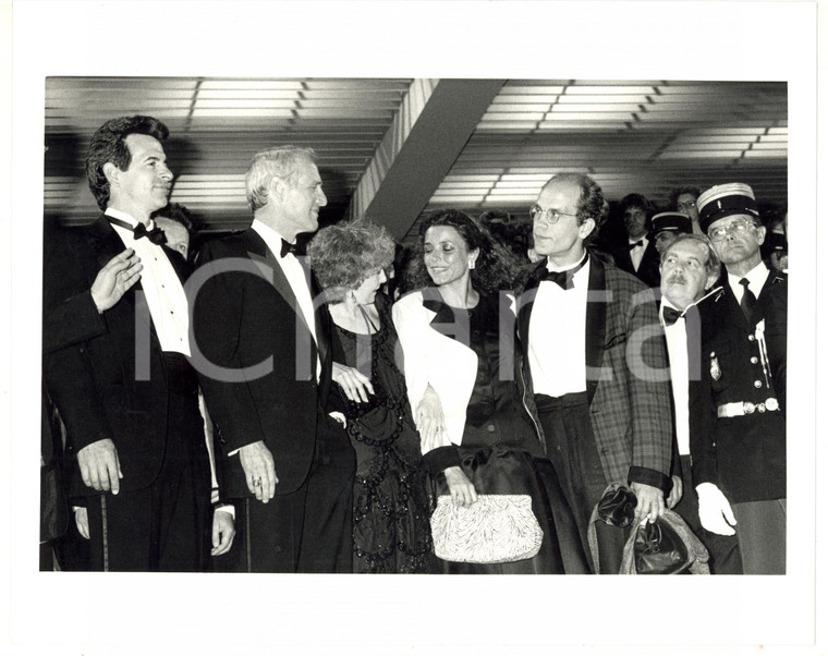 1987 CANNES - FESTIVAL DEL CINEMA Paul NEWMAN con la moglie Joanne WOODWARD (4)