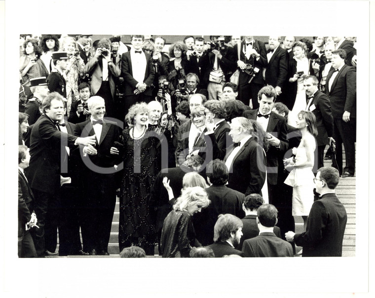 1987 CANNES - FESTIVAL DEL CINEMA Paul NEWMAN con la moglie Joanne WOODWARD (5)