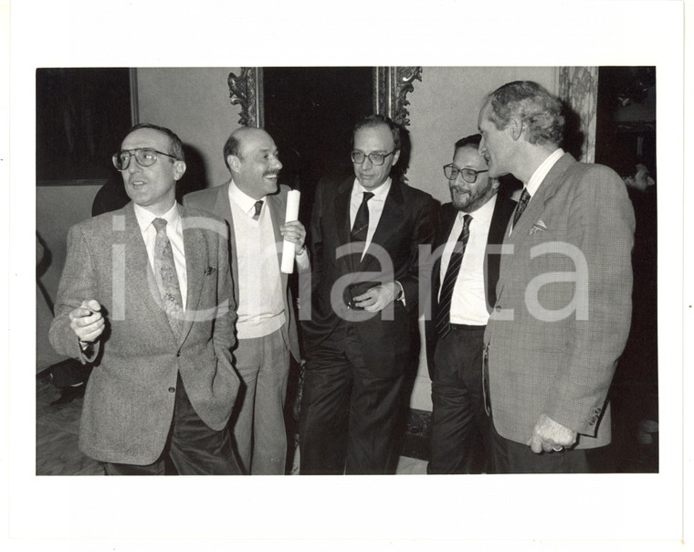 1990 ca MILANO - MSI Alfredo MANTICA - Riccardo DE CORATO *Foto 25x20 cm