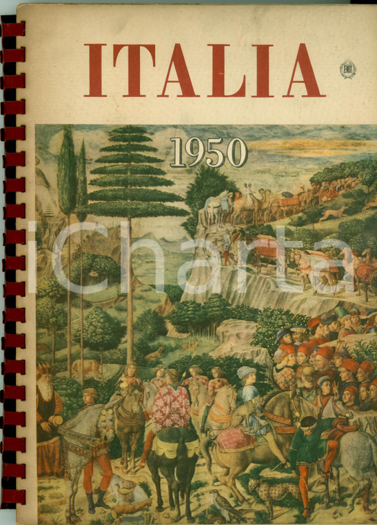 1950 ENIT Calendario agenda ILLUSTRATO Monumenti ITALIA