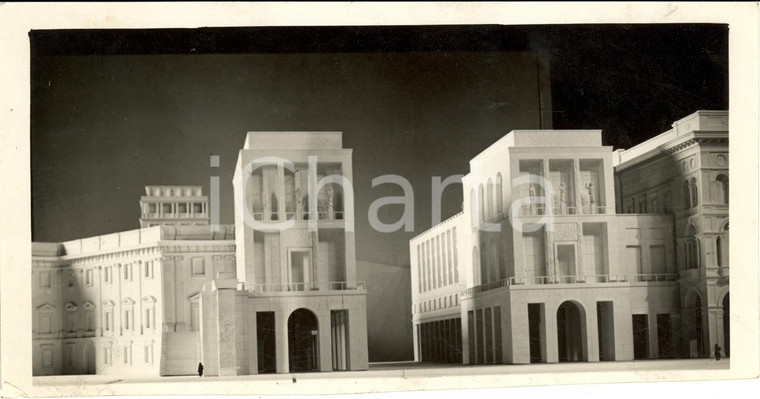 1939 MILANO Plastico nuovo ARENGARIO in Piazza DUOMO *Fotografia coeva