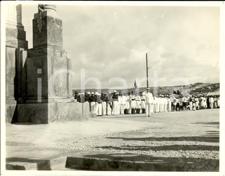 1930 MOGADISCIO (Somalia) Celebrazioni anniversario entrata in guerra *Foto