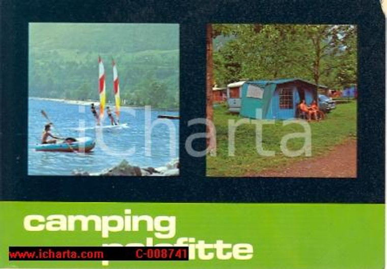 1980 ca ANFO (BS) Il camping PALAFITTE di BELTRAMI Claudio Vedutine FG NV