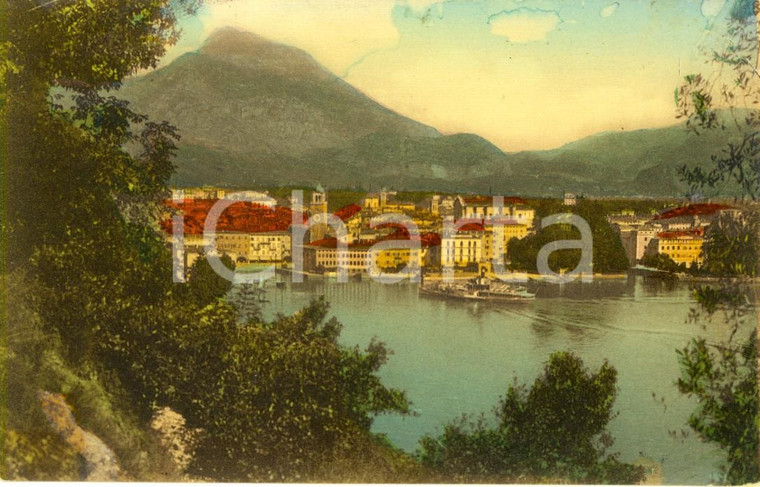 1920 ca RIVA DEL GARDA (TN) Veduta panoramica del paese *Cartolina postale FP NV