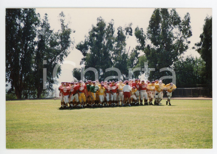 1990 GLENDALE - FOOTBALL Workout of GLENDALE College team *Foto 15x10 cm (2)