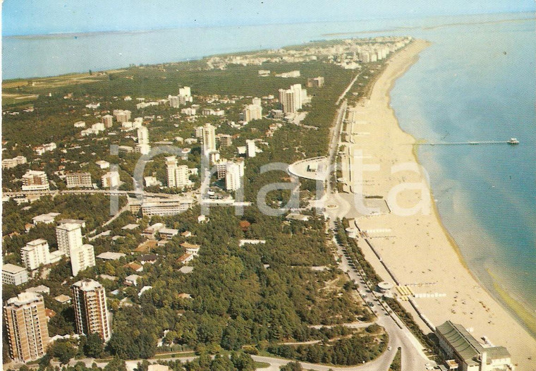1972 LIGNANO SABBIADORO (UD) Veduta aerea della pineta *Cartolina FG VG
