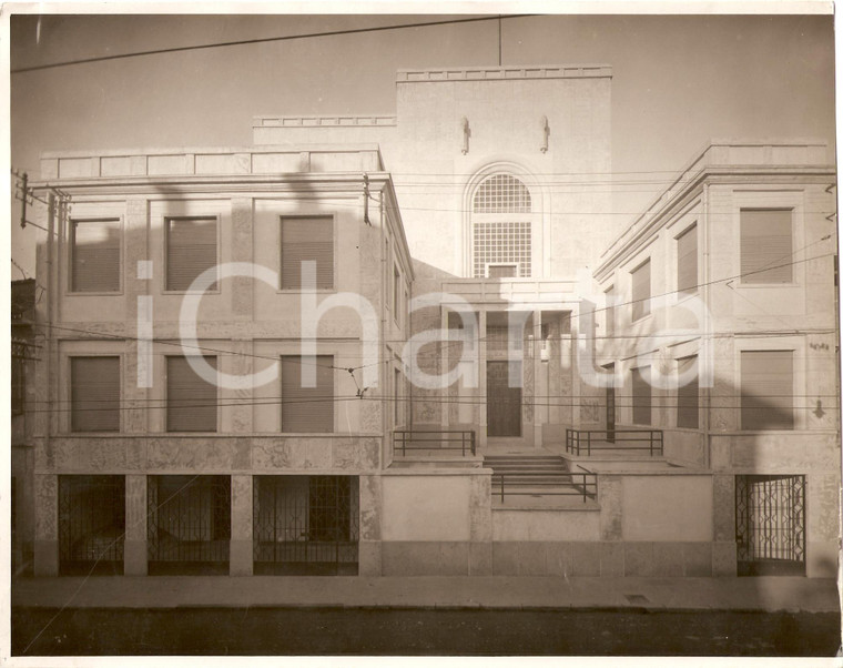 1937 CARATE BRIANZA (MI) L'edificio del Cinema LITTORIO *Fotografia