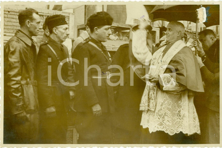 1937 GENOVA Benedizione dei colombi viaggiatori *FOTOGRAFIA