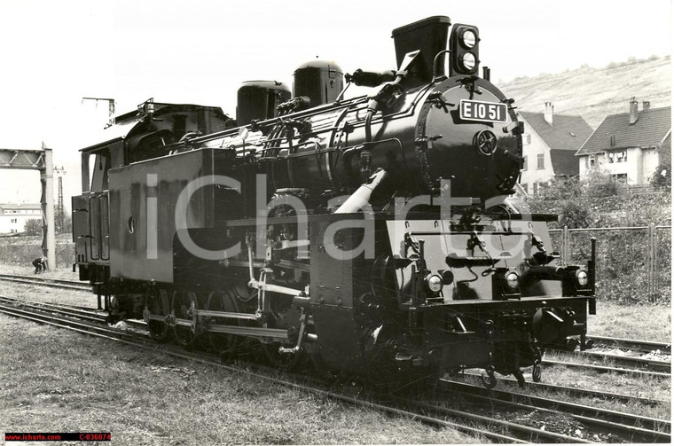 1966 Indonesian steam Locomotive, Real Photo