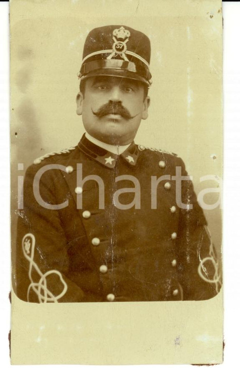 1910 PAVIA Ritratto sottufficiale musicista del 43° FANTERIA *Foto