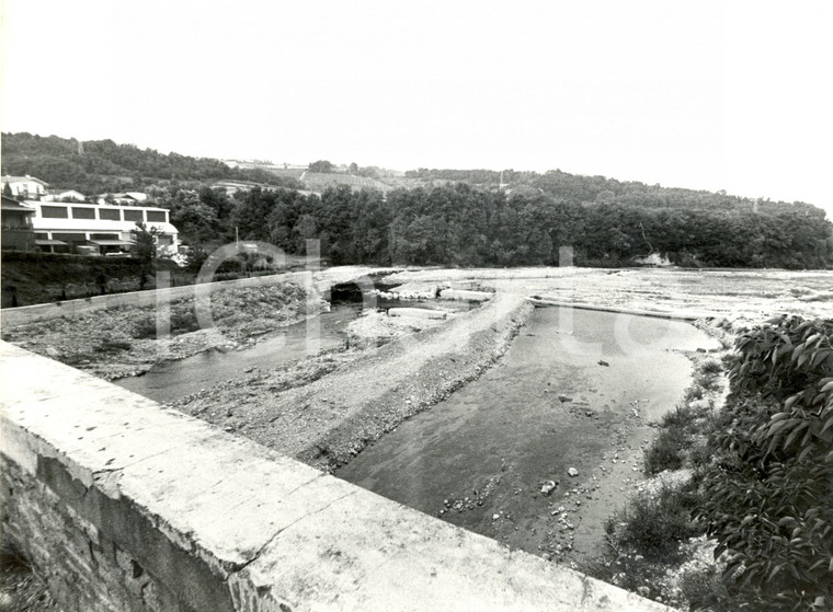 1970 ca GODIASCO (PV) Veduta del torrente STAFFORA in secca *Fotografia