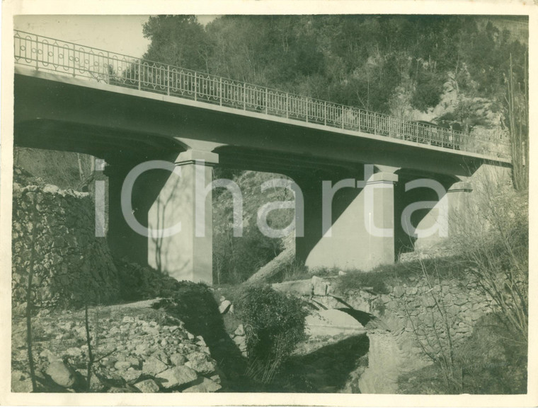 1932 STELLA (SV) Ponte sulla nuova strada per ELLERA *Fotografia