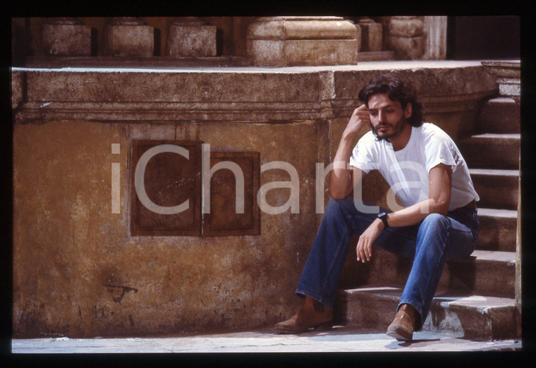 35mm vintage slide* 1985 Film LA DONNA DELLE MERAVIGLIE Fabrizio BENTIVOGLIO (4)