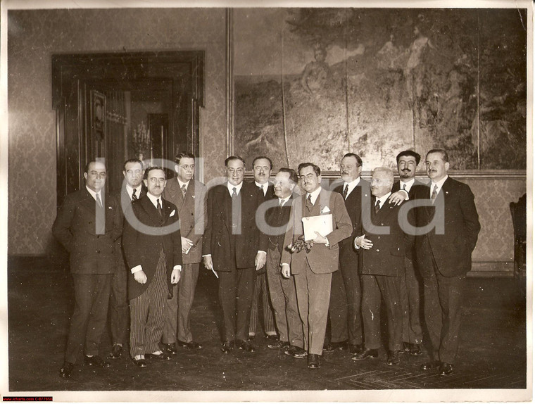 1928 Roma Parlamento *Foto gruppo con Antonio Casertano