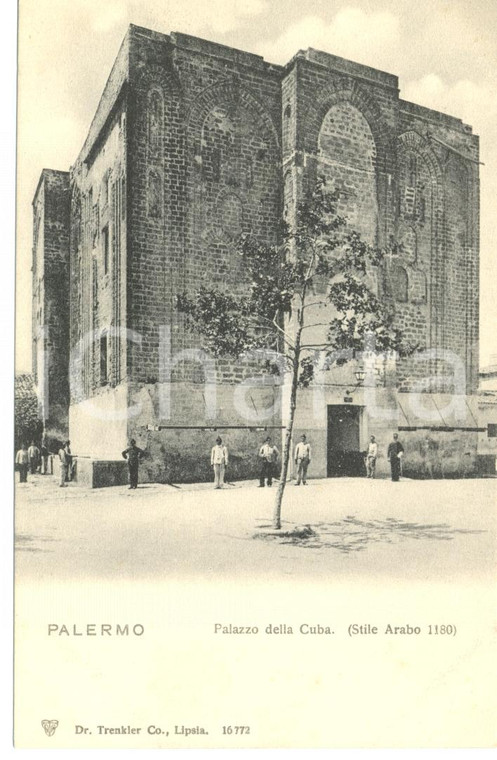 1900 ca PALERMO Palazzo della CUBA *Cartolina FP NV