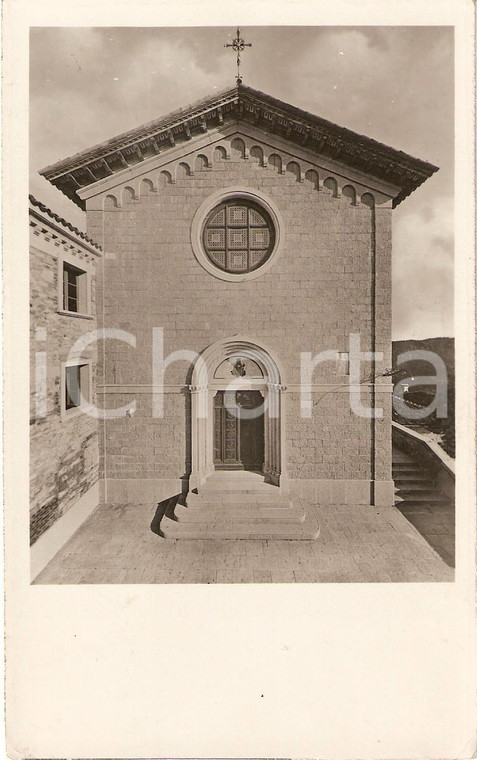 1950 ca PREPOTTO (UD) Santuario Beata Vergine CASTELMONTE Nuova facciata Chiesa
