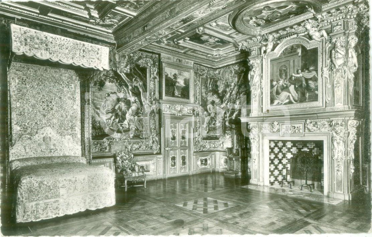 1955 CHATEAU DE CHEVERNOY (FRANCE) Chambre du Roi Actiphos *Cartolina FP NV