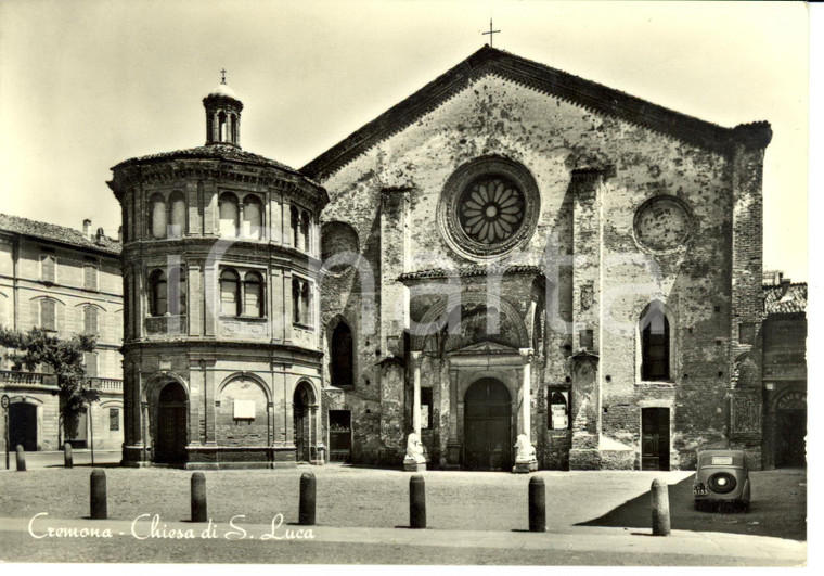1965 CREMONA Chiesa di S. Luca *Cartolina postale FG VG