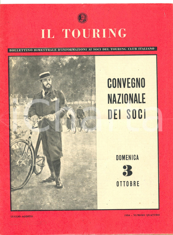 1954 IL TOURING Bollettino bimestrale ai soci TCI Dolomiti e Toscana DANNEGGIATA