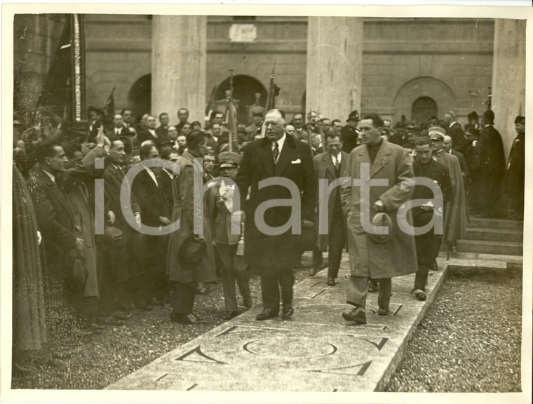 1929 MILANO Anniversario VITTORIA Giuseppe DE CAPITANI D'ARZAGO e Luigi COTTINI