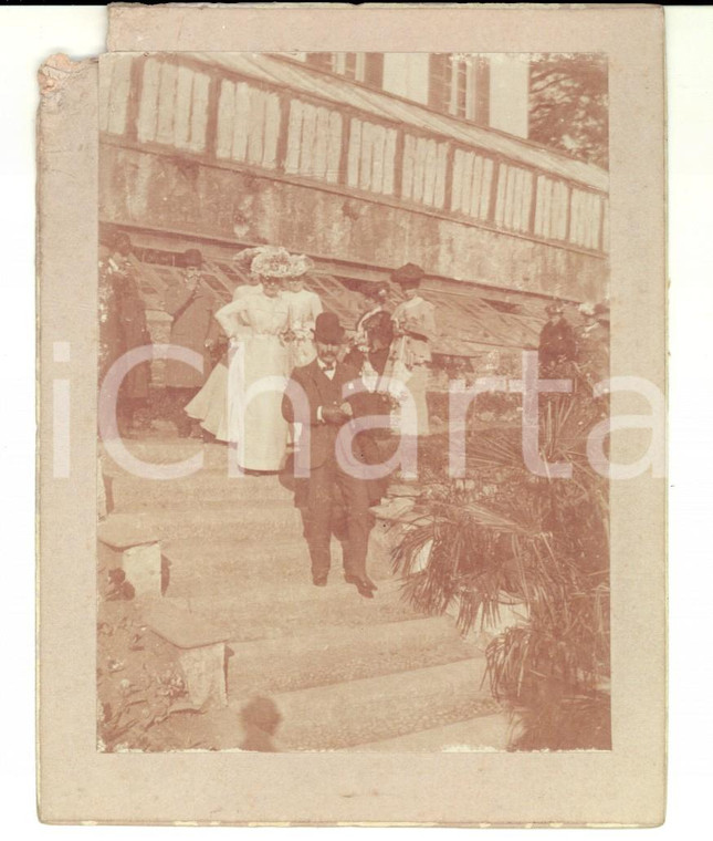 1900 ca VERBANIA PALLANZA Damigelle in arrivo a un matrimonio *Foto DANNEGGIATA