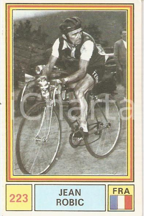 PANINI - SPRINT 1971 Figurina valida Jean ROBIC n. 223 Ciclismo