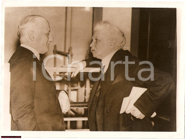 1933 Londra CARL JASPERS a colloquio con GUIDO JUNG