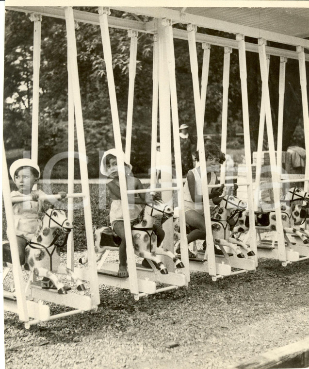 1936 MILANO Palazzo TRIENNALE Primo parco giochi pubblico per bambini *Foto