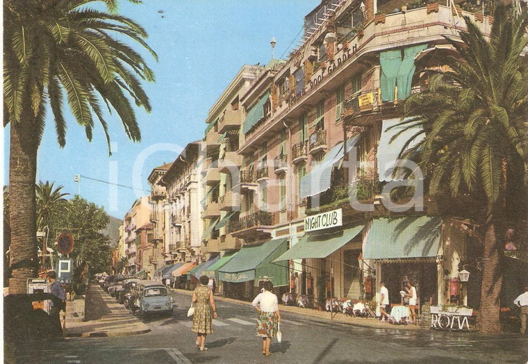 1974 ALASSIO (SV) Night club in Via Dante *Cartolina FG VG