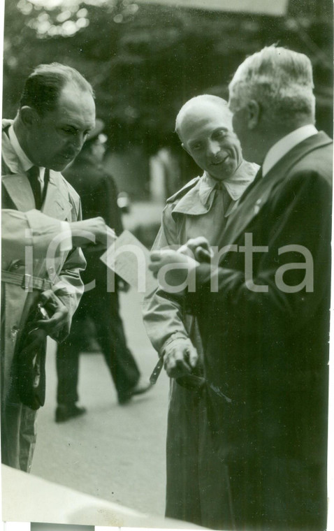 1933 MILANO Duca di BERGAMO pronto per la Milano - SANREMO *Fotografia