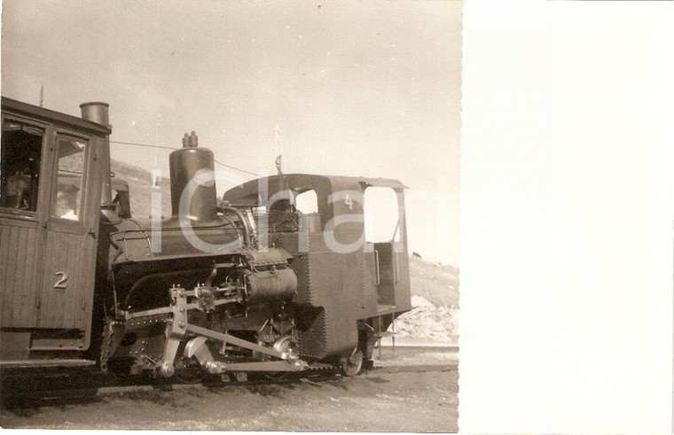 1970 ca AUSTRIA Schafberg Bahn Locomotiva 4 *Cartolina FP NV