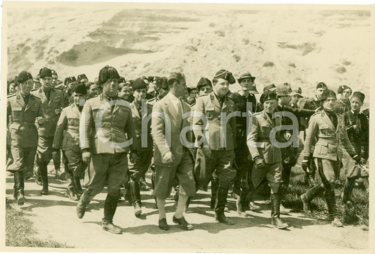 1931 ROMA TOR DI QUINTO Renato RICCI esercitazioni militari Avanguardisti *FOTO
