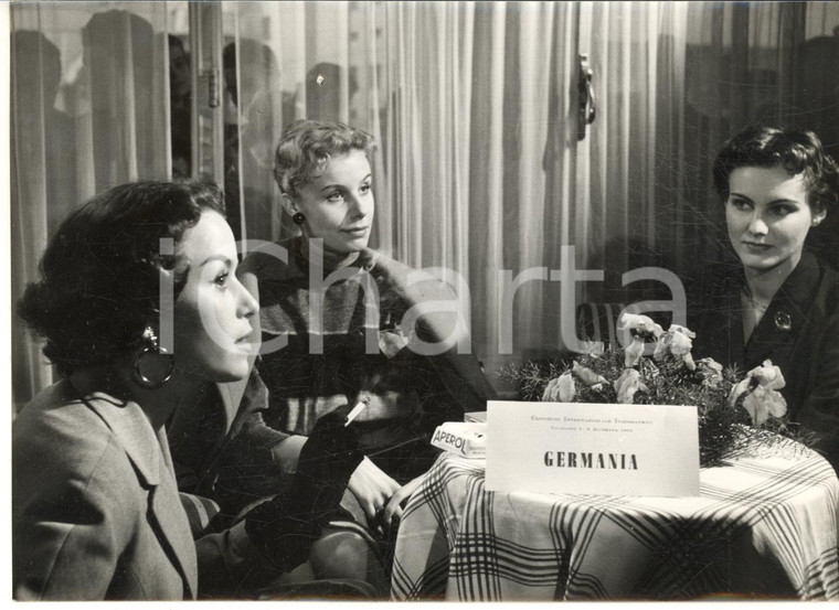 1954 VALDAGNO Congresso Internazionale Indossatrici - Le modelle tedesche *Foto