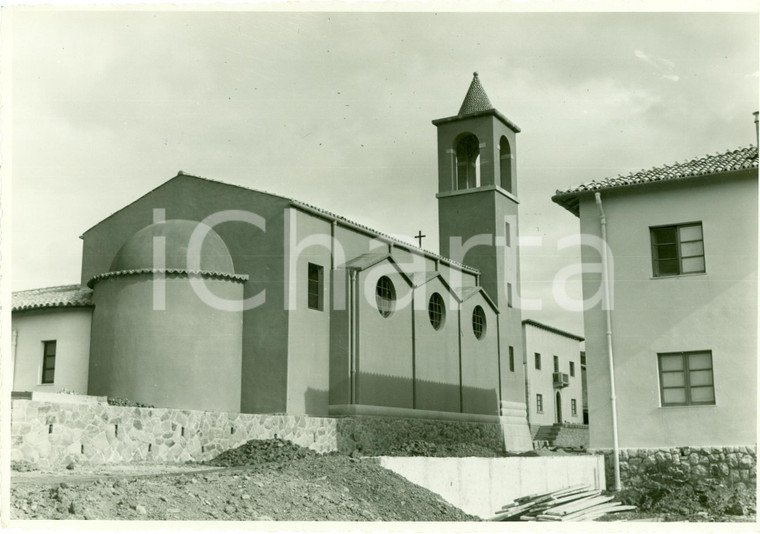 1940 MESSINA Chiesa e Ente Colonizzazione BORGO SAN GIULIANO *Fotografia