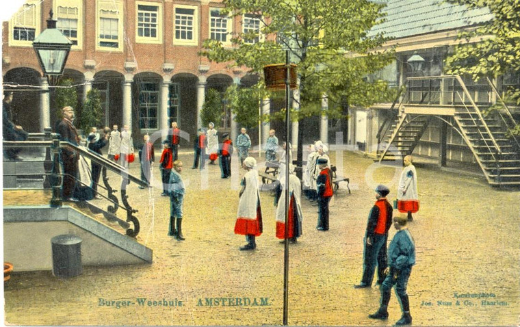 1907 AMSTERDAM Orfanatrofio - burgerweeshuis FP VG