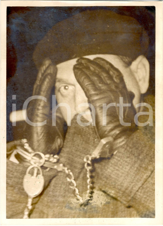 1938 PARIS Arrestato Henri VOGEL autore attentato all'Etoile *Fotografia