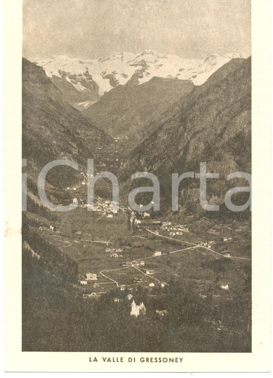 1933 GRESSONEY LA TRINITE (AO) CAI 11° accampamento U.S.S.I. - ORSIA *Cartolina