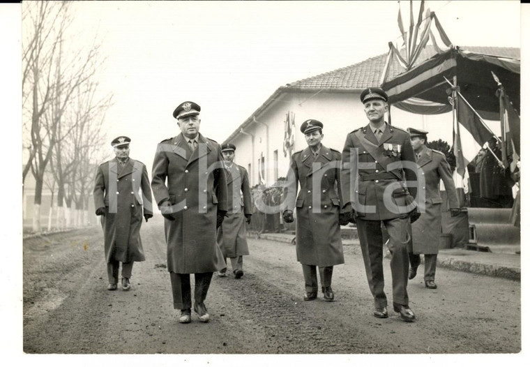 1961 BERGAMO Divisione LEGNANO Generale Comandante arriva al palco *Foto