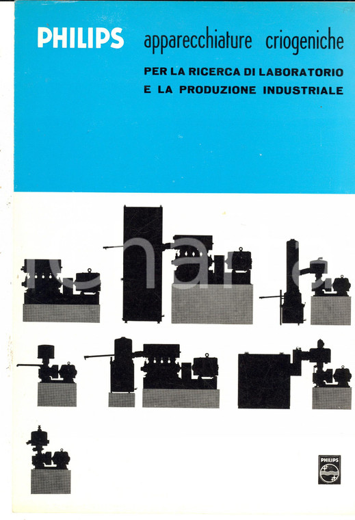 1968 PHILIPS Apparecchiature criogeniche per laboratori *Pieghevole 