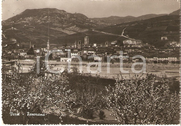 1954 VARZI (PV) Panorama del paese *Cartolina FG VG